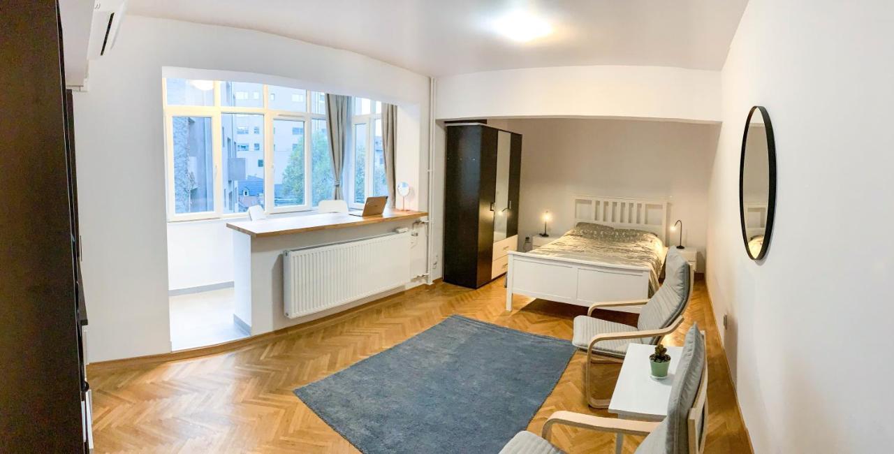 Luterana Studio Apartment Bucarest Esterno foto